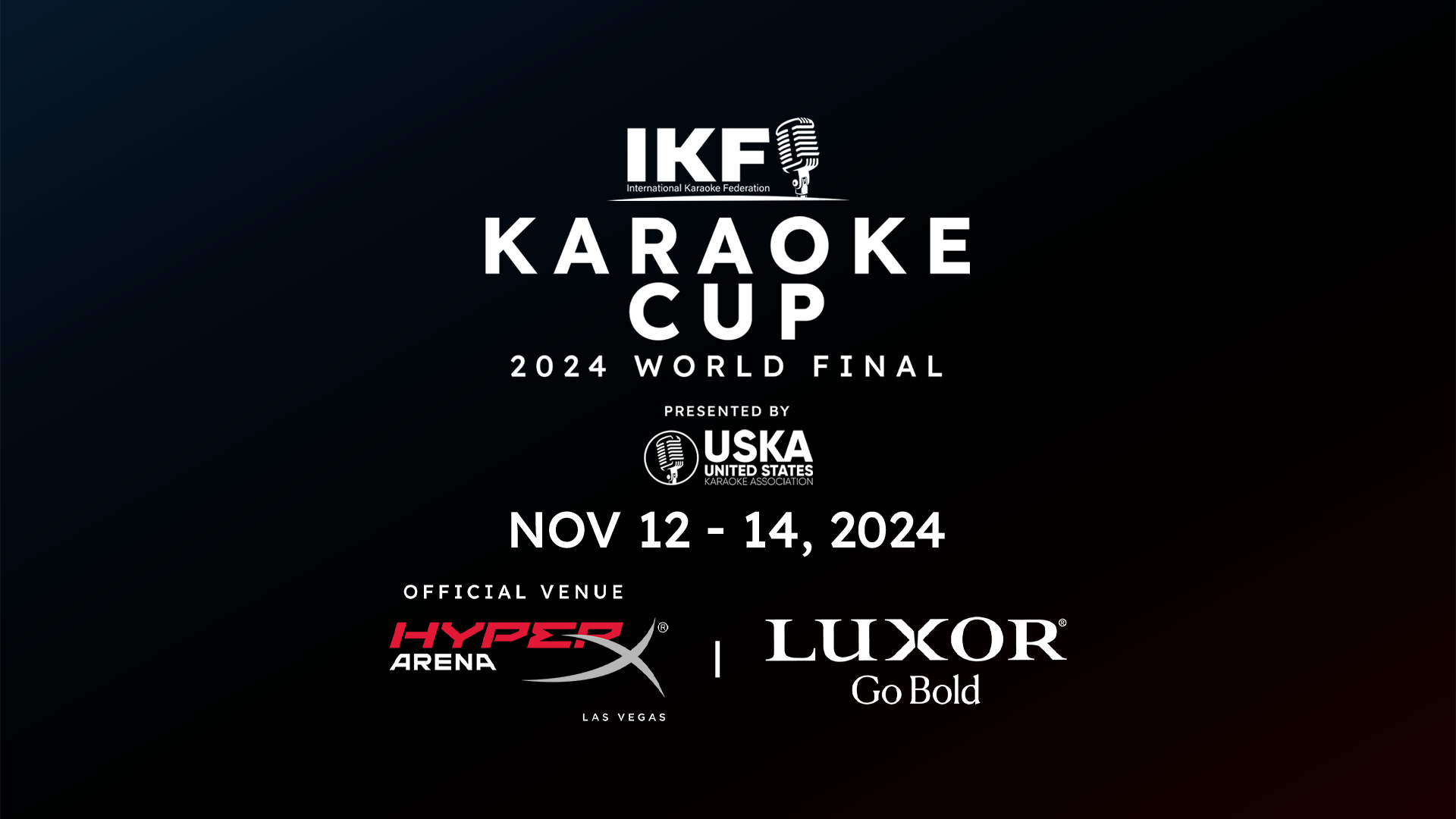 2024 IKF Karaoke Cup World Finals